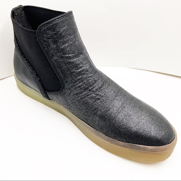 {Sam Edelman} Margot Chelsea Metallic Sneaker Boots - Picture 14 of 16